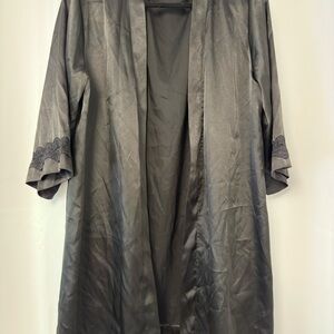 Lacey Satin Robe
